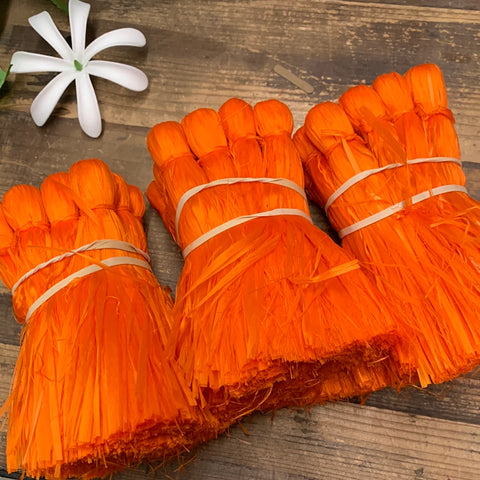 Orange Hau Tassels