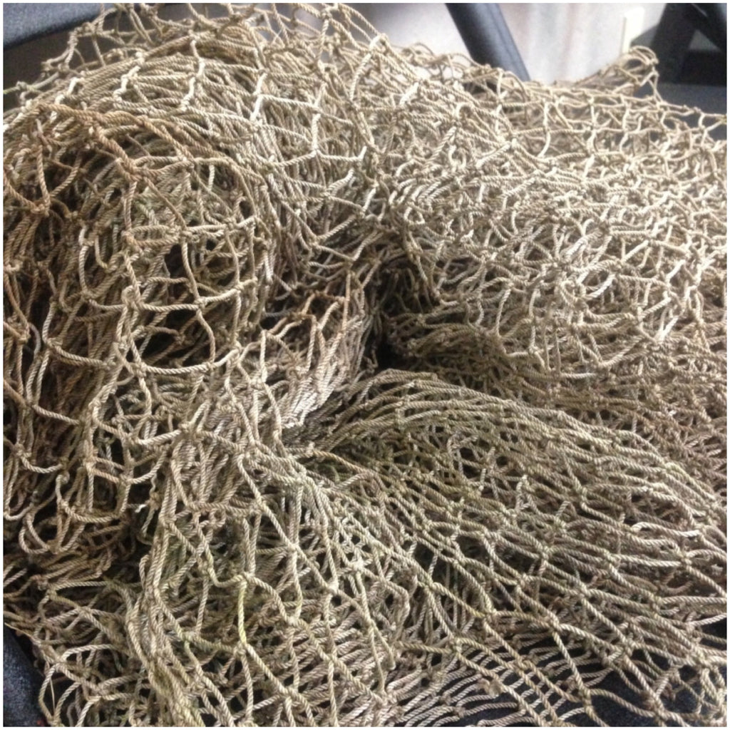 california indian fishing nets Fishing Net Stretched 3x5ft – California Hula Center