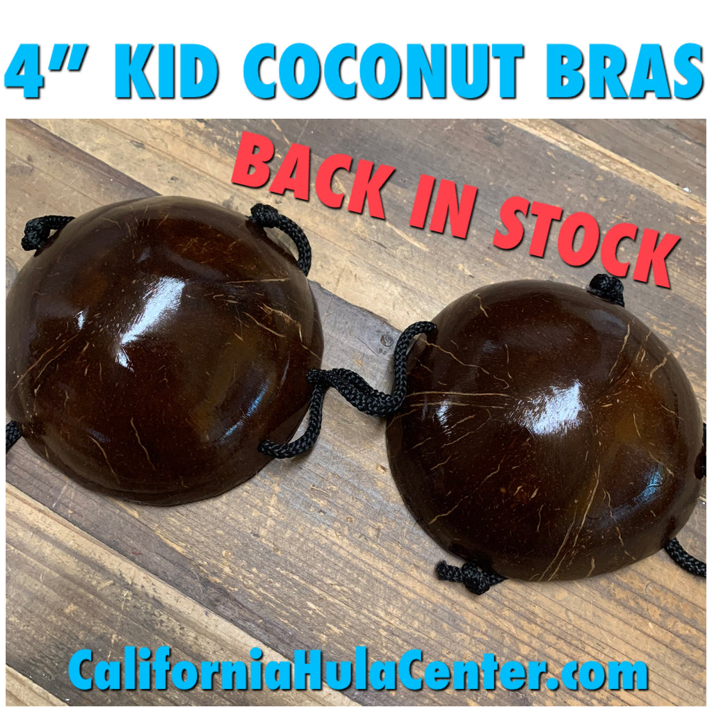 Kid Coconut Bra (for little people) – California Hula Center