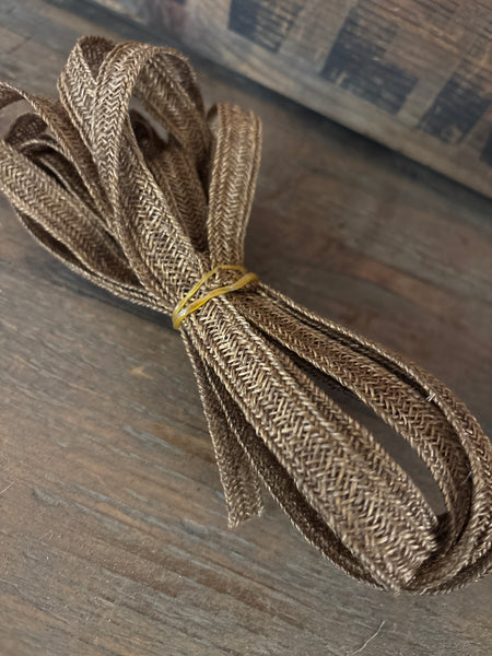 Hemp Weave Trim- Brown