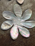 CLEARANCE- Mother of Pearl Tiare Flower Shell