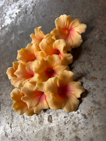 Clay Hibiscus Flower Beads for Lei