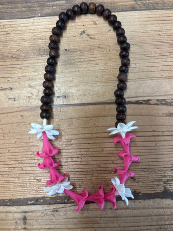 Car Lei- Pink Puakenikeni/Blooming Pikake