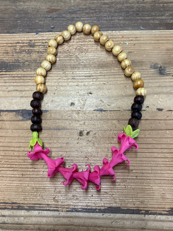 Car Lei- Pink Puakenikeni/Pakalana