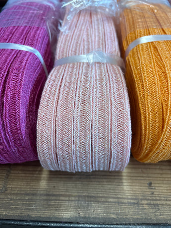 Hemp Weave Trim- Lite Pink