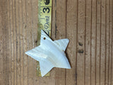 White Mother of Pearl Star 2”