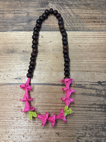 Car Lei- Pink Puakenikeni/Pakalana
