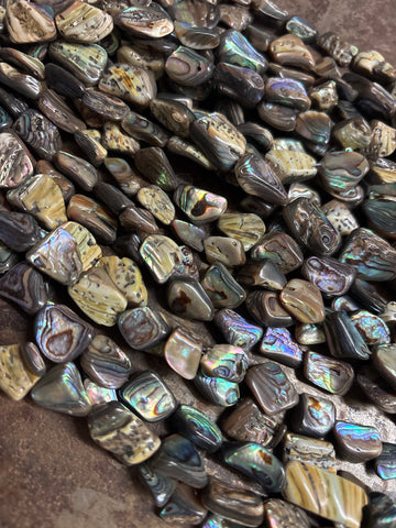 Abalone Paua NUGGETS Shell Strand