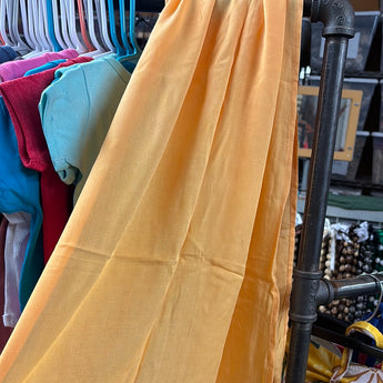 Pareu- No Fringe Rayon - Lite Orange