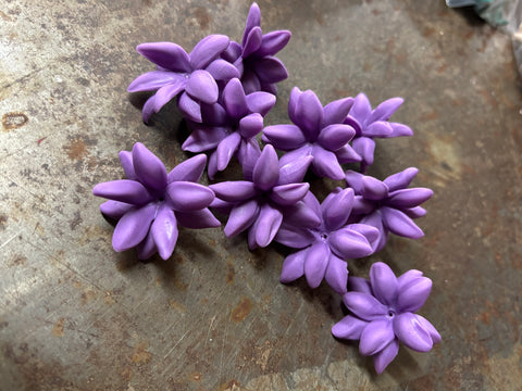 Clay Pikake Blooming Flower Beads for Lei