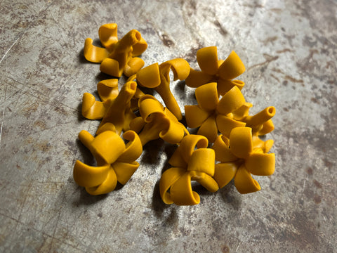 Clay Puakenekene Flower Beads for Lei