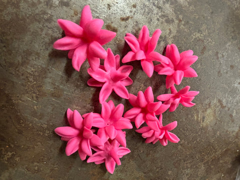 Clay Pikake Blooming Flower Beads for Lei