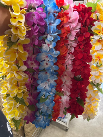 Double Plumeria Lei