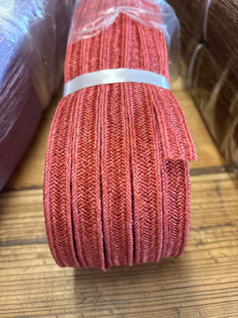 Hemp Weave Trim- Wine