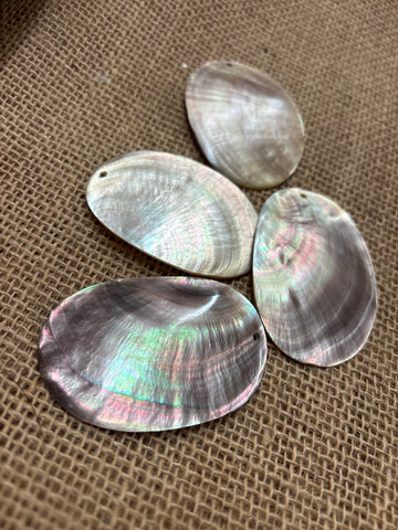 Mother of Pearl Oval 2.5”