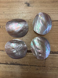 CLEARANCE- Mother of Pearl Round Shell Brown Lip (Pinkish) 2.75”