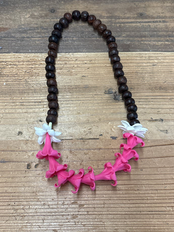 Car Lei- Pink Puakenikeni/Blooming Pikake