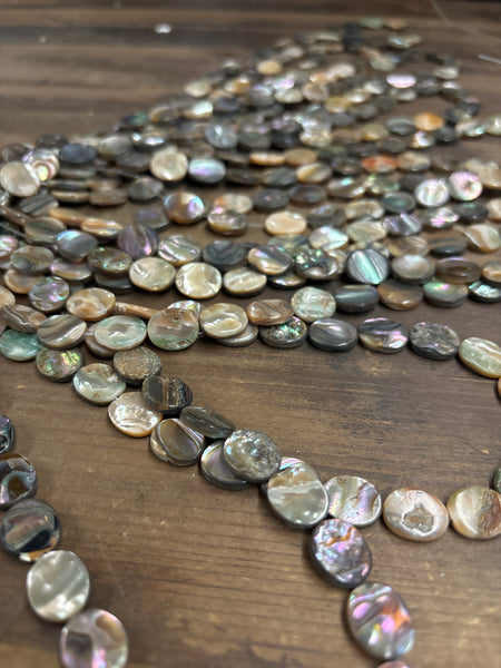 Abalone Paua Oval Shell Strand