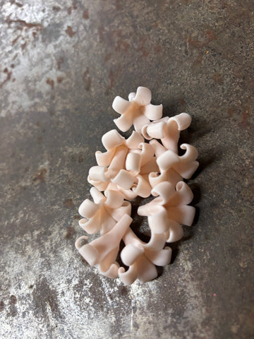 Clay Puakenekene Flower Beads for Lei