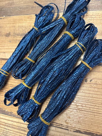 Wheat Weave Straight Navy Blue