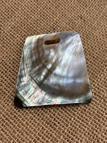 Mother of Pearl Cow Bell Shell