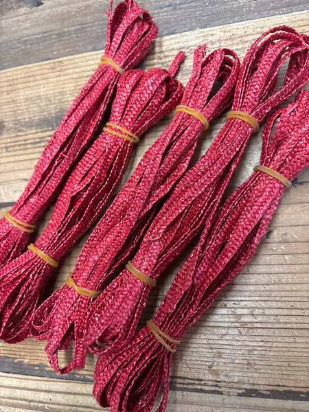 Wheat Weave Straight Red