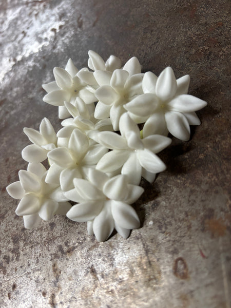 Clay Pikake Blooming Flower Beads for Lei