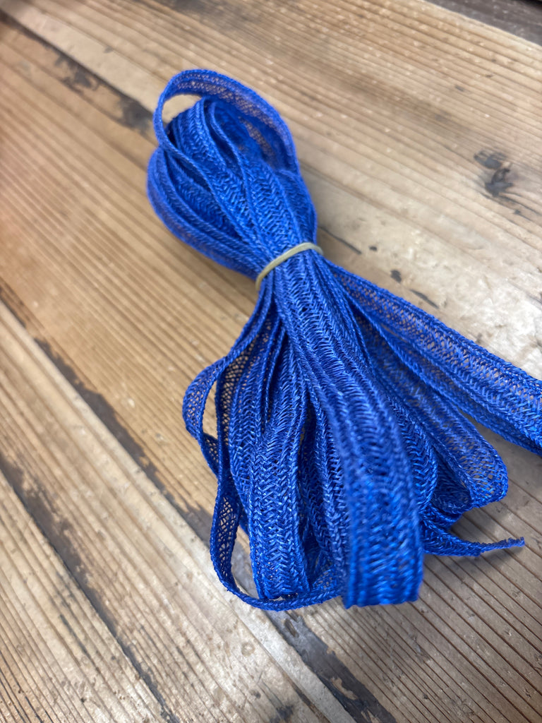 Hemp Weave Trim- Royal Blue – California Hula Center