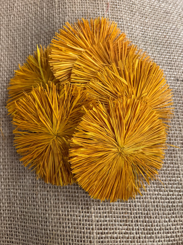Raffia Circles- Mango