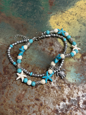 CLEARANCE- Under the Sea Anklet
