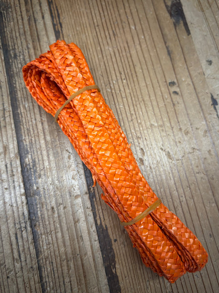 Wheat Weave Straight Bright Orange