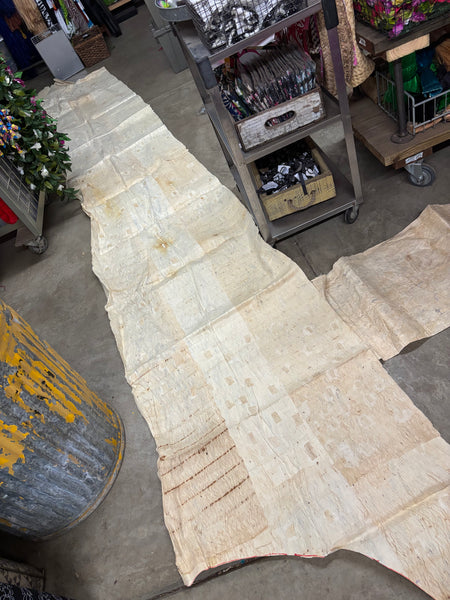 White Tapa 14ft x 30”
