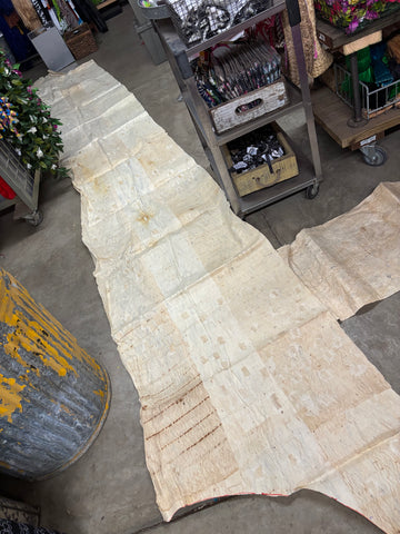 White Tapa 14ft x 30”