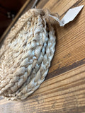Dry Hyacinth Woven Leaf- 1/2” wide