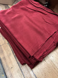 Pareu- No Fringe Rayon - Burgundy