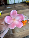 Jelly Foam Plumeria Hair Pick-Pink