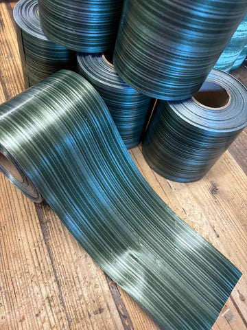Polypropylene Ti Leaf Double-sided Ribbon- 50 yards- Green