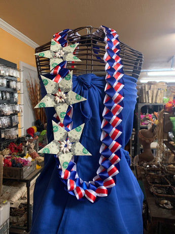 Stars & Stripes Money Lei