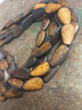 Wood Teardrop Strand
