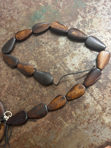 Wood Teardrop Strand
