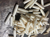 Bone Tubes- Natural White (25)