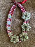 Big Pua and Stars Ribbon Money Lei