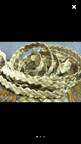 Lauhala Ricrac weave by the yard