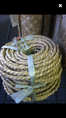 Seagrass Twisted Coil 1/4" wide