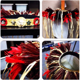 Cook Island Hau and Feather Hip Hei