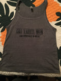 CLEARANCE Tank Top- "Ori Tahiti Mom - The Struggle Is Real"
