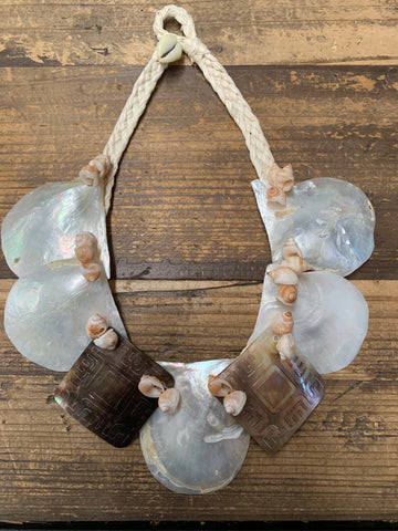 READY TO SHIP - Mother of Pearl Shell Necklace