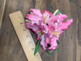 Pink Orchid Big Hair Clip