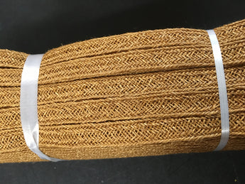 Hemp Weave Trim- Gold