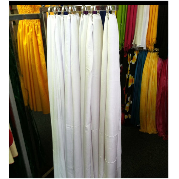 Premium Rayon Pareu- White